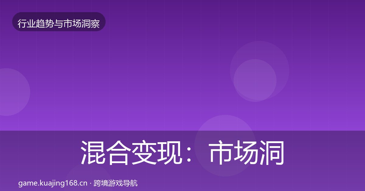 混合变现:市场洞察