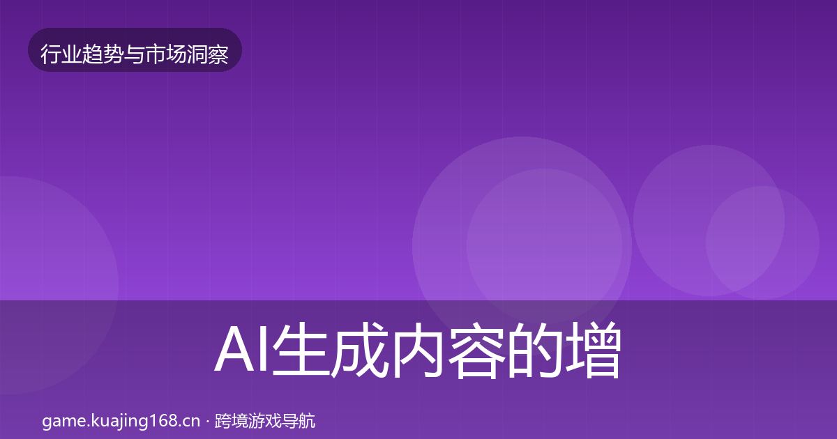 AI生成内容的增长预测(2026年)