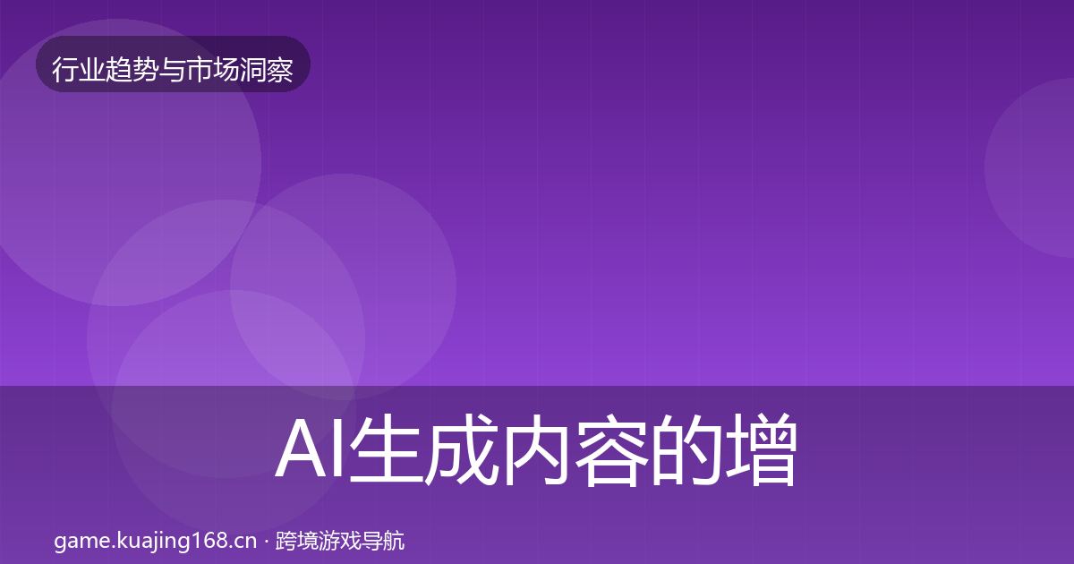 AI生成内容的增长预测（2027年）