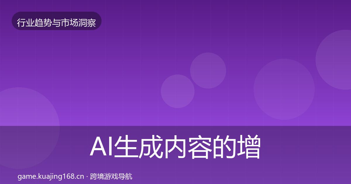 AI生成内容的增长预测（实用）