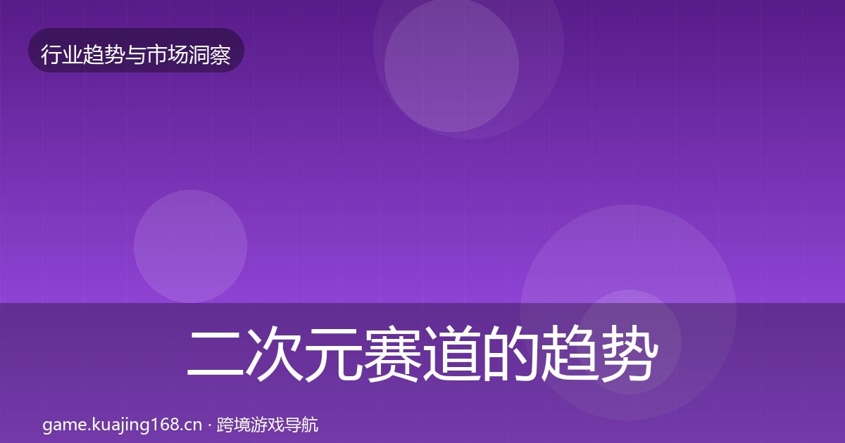 二次元赛道的趋势报告（2027年）