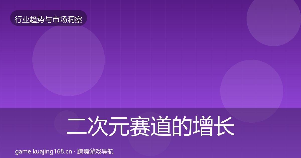 二次元赛道的增长预测（2027年）
