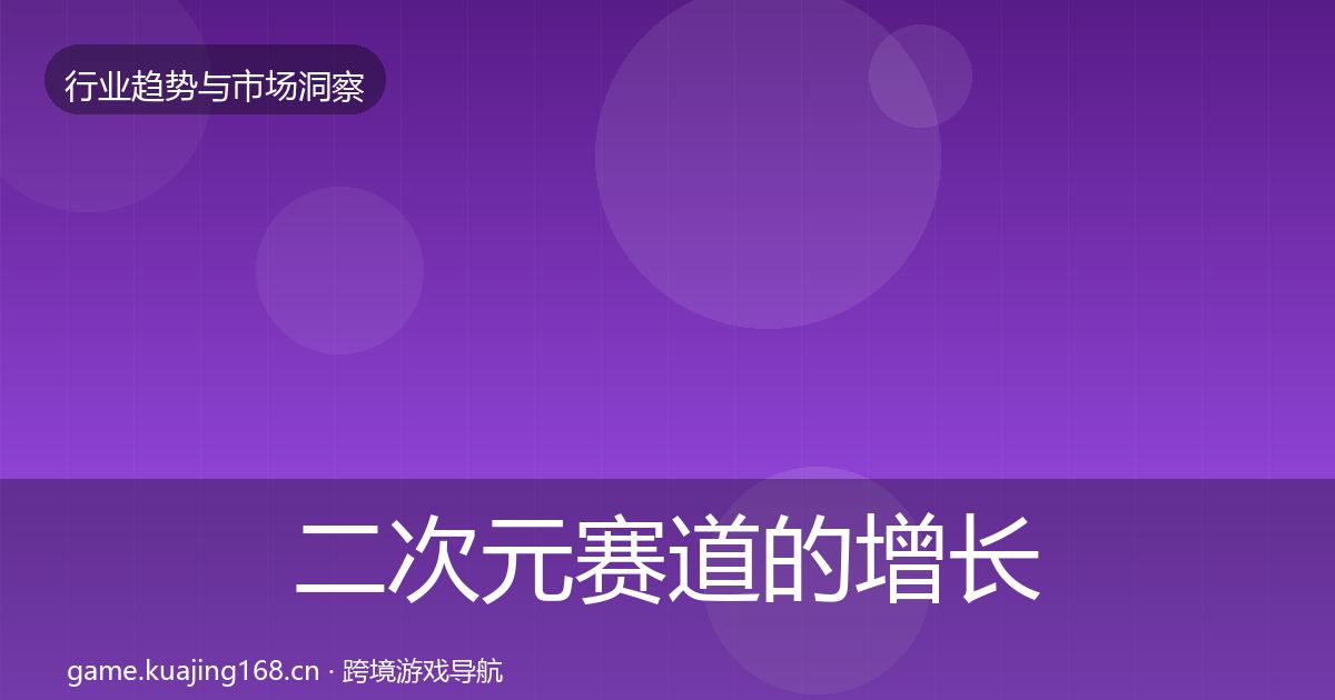 二次元赛道的增长预测（最新）