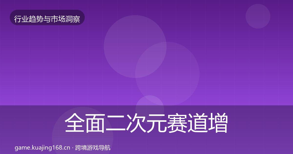 全面二次元赛道增长预测