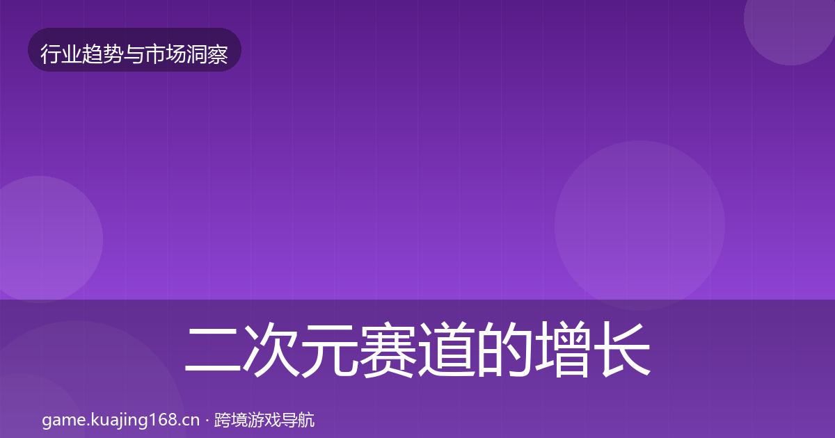 二次元赛道的增长预测（深度）