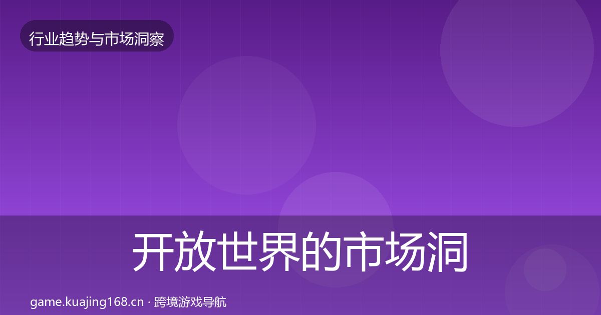 开放世界的市场洞察（全面）