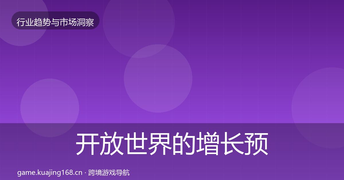 开放世界的增长预测（全面）