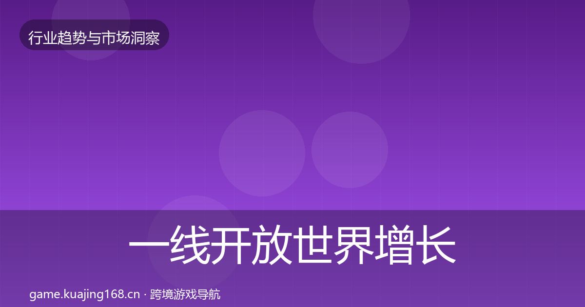 一线开放世界增长预测