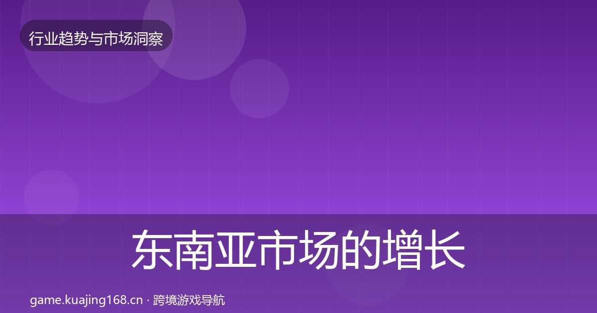 东南亚市场的增长预测（2027年）