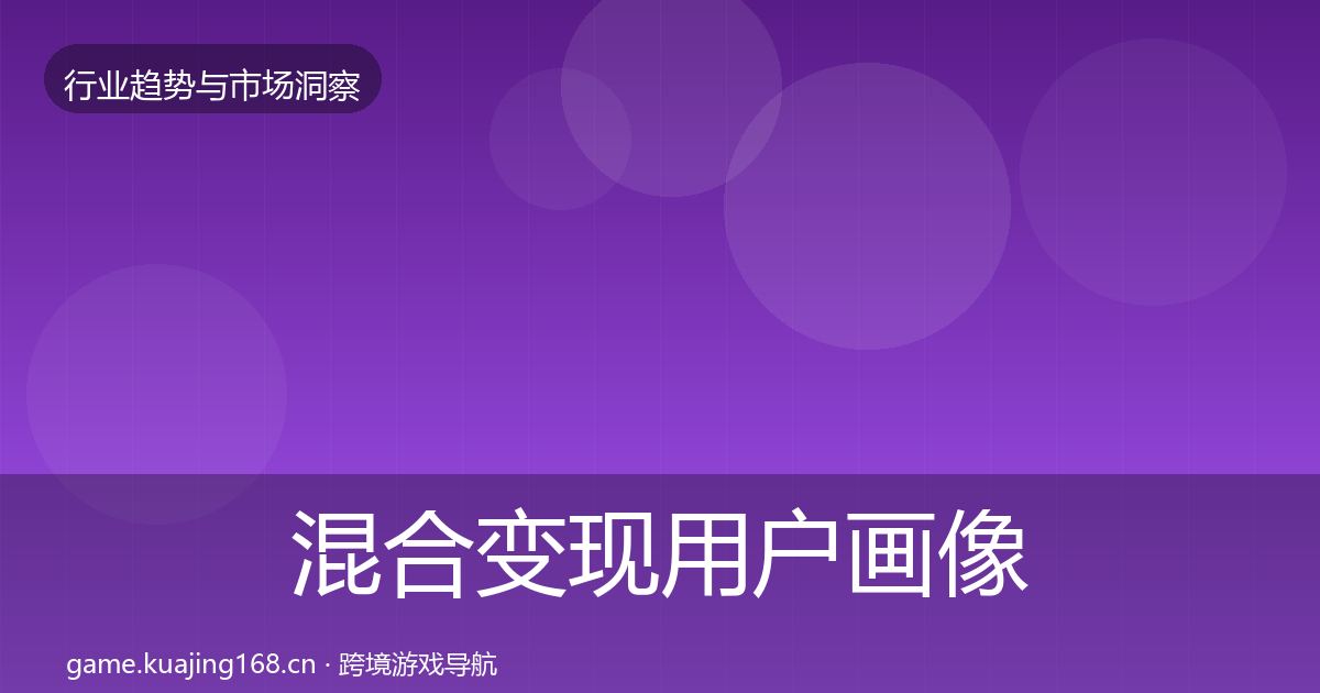 混合变现用户画像全指南:2027年