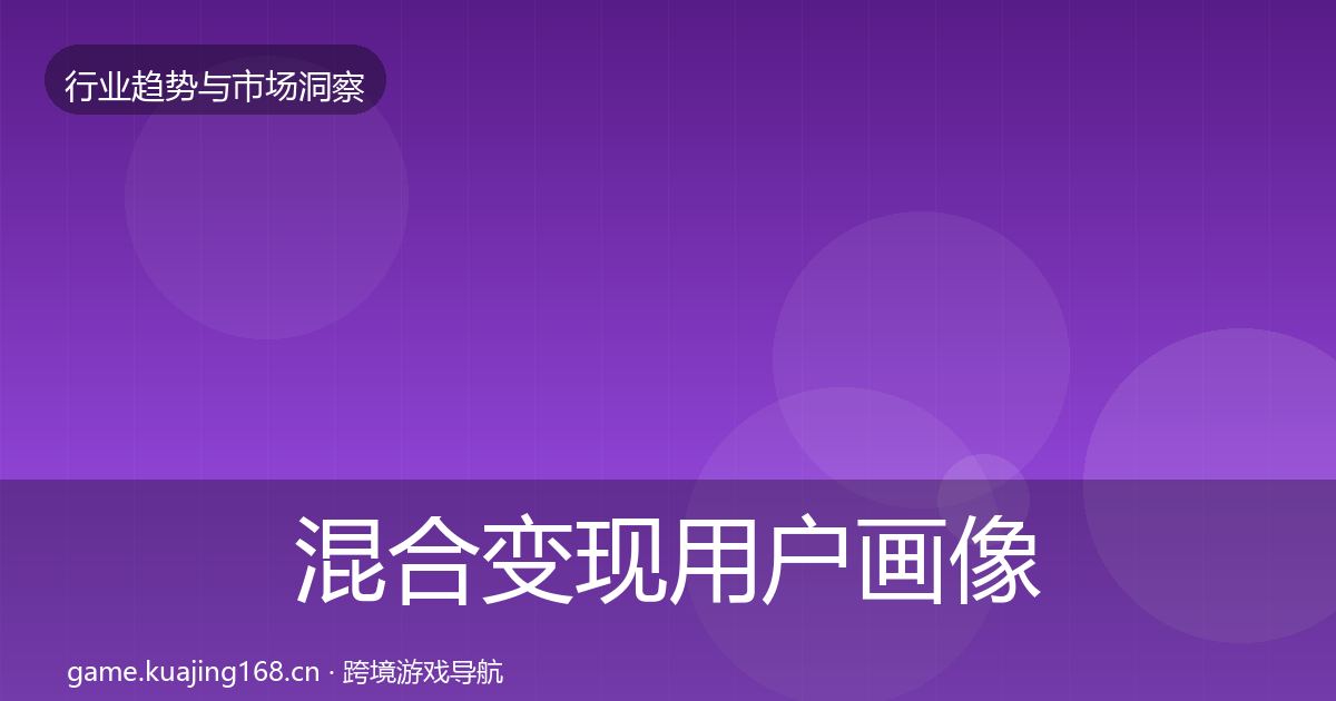 混合变现用户画像全指南：全面