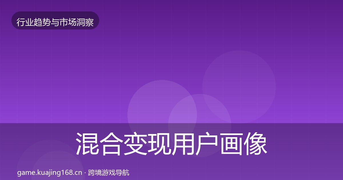 混合变现用户画像全指南：深度