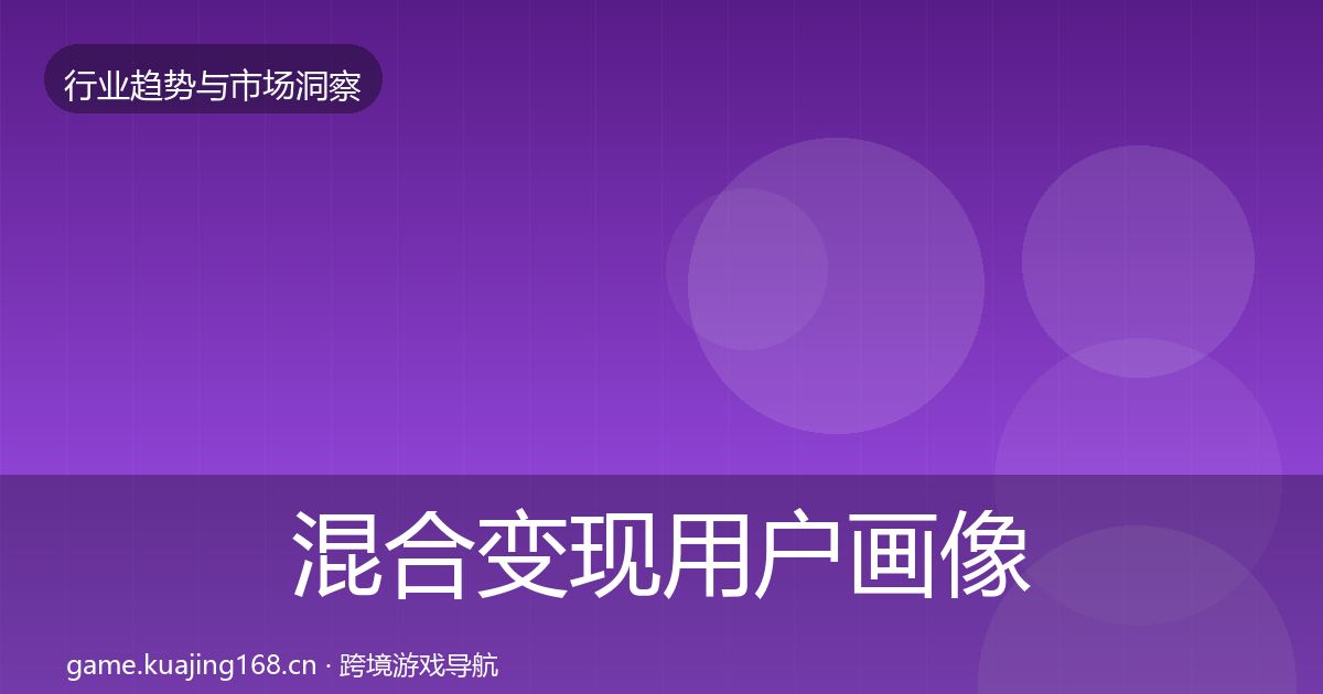 混合变现用户画像全指南：官方