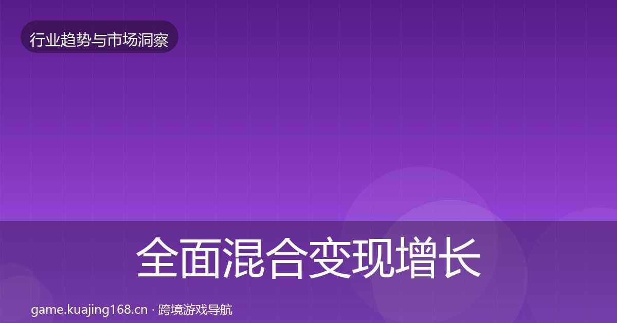 全面混合变现增长预测