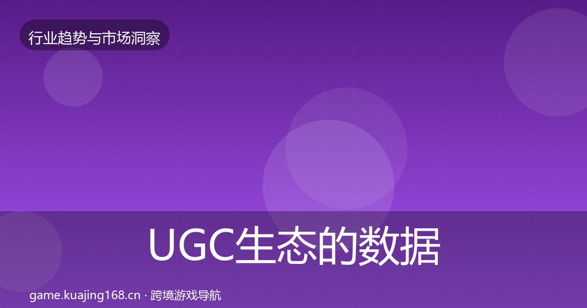 UGC生态的数据解读（2026年）