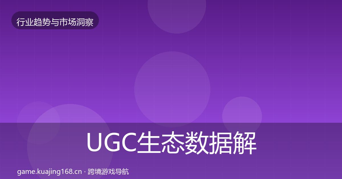 UGC生态数据解读全指南：2027年