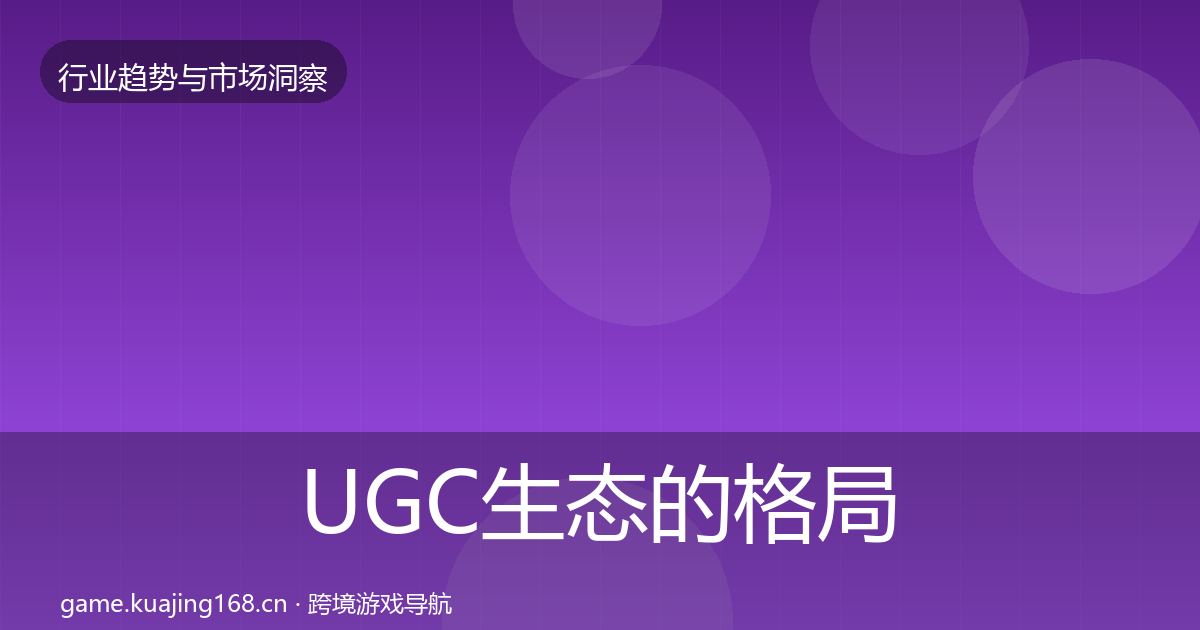 UGC生态的格局研判（2026年）