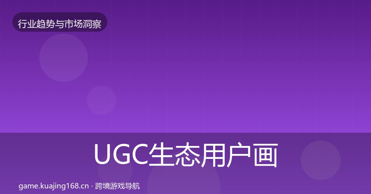 UGC生态用户画像全指南：2027年