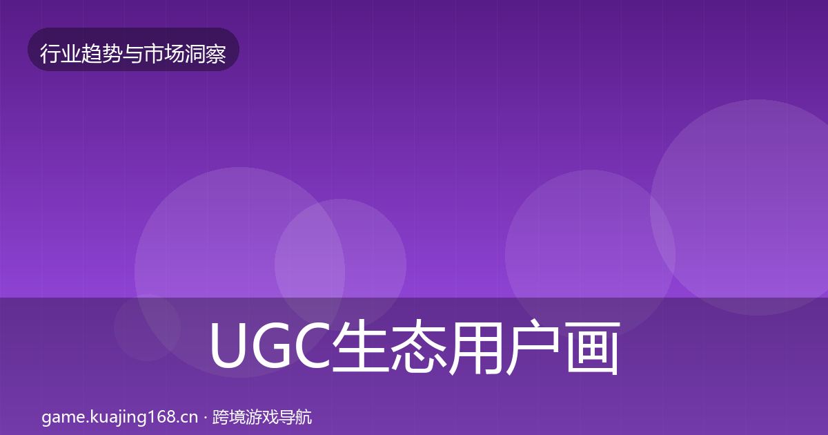 UGC生态用户画像全指南:全面