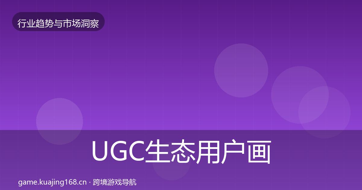 UGC生态用户画像全指南：官方