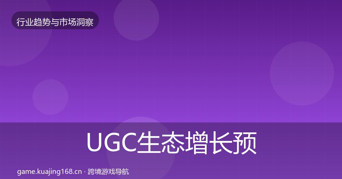 UGC生态增长预测全指南：2027年