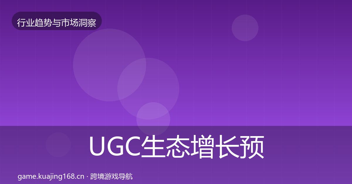 UGC生态增长预测全指南:官方