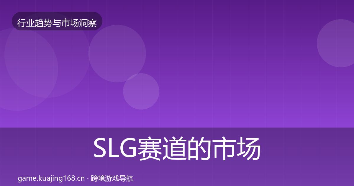 SLG赛道的市场洞察（2027年）