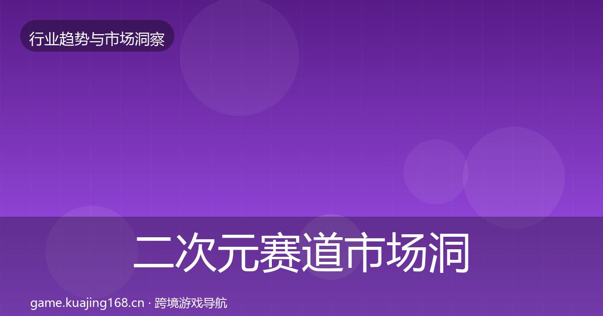 二次元赛道市场洞察实践指南·第2篇