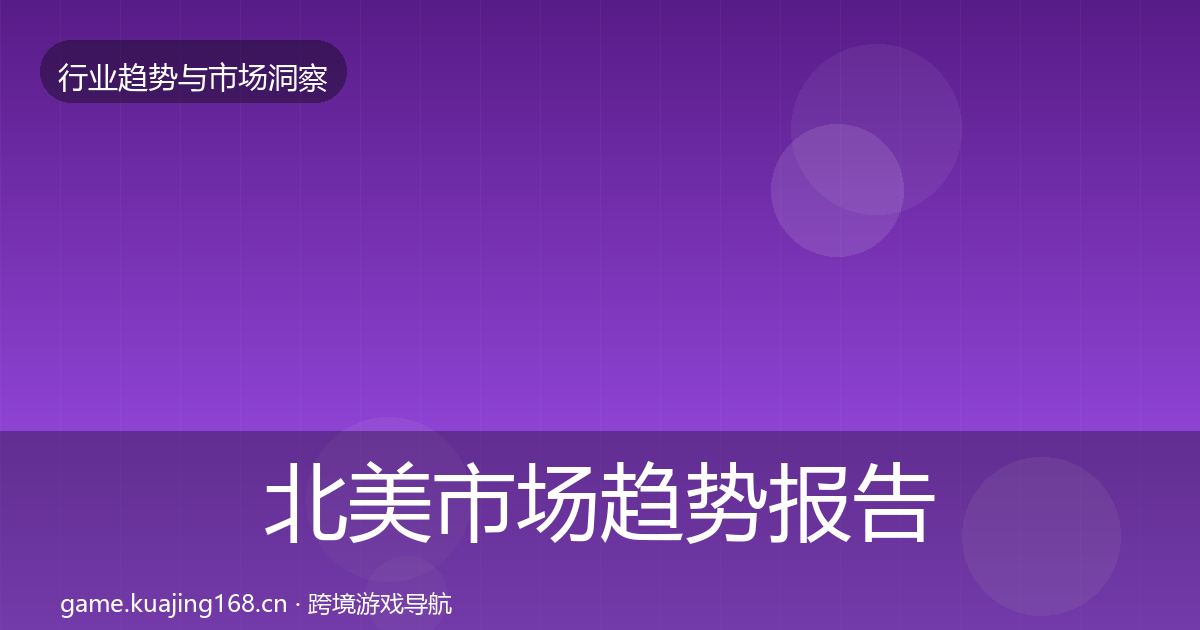 北美市场趋势报告实践指南·第9篇