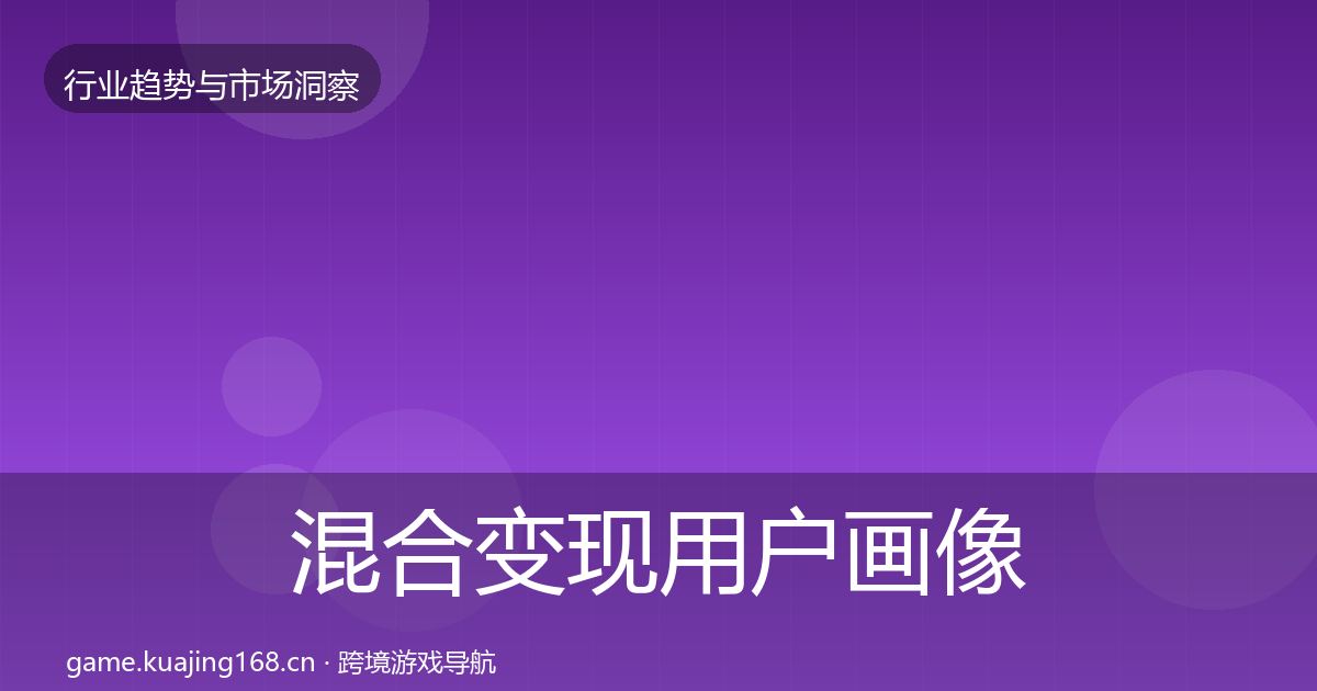 混合变现用户画像全攻略·第70篇