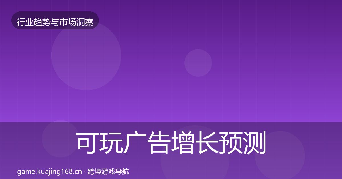 可玩广告投资风向入门到进阶·第199篇