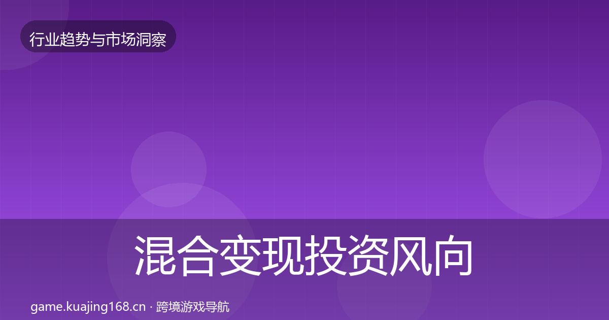混合变现市场洞察全攻略·第205篇