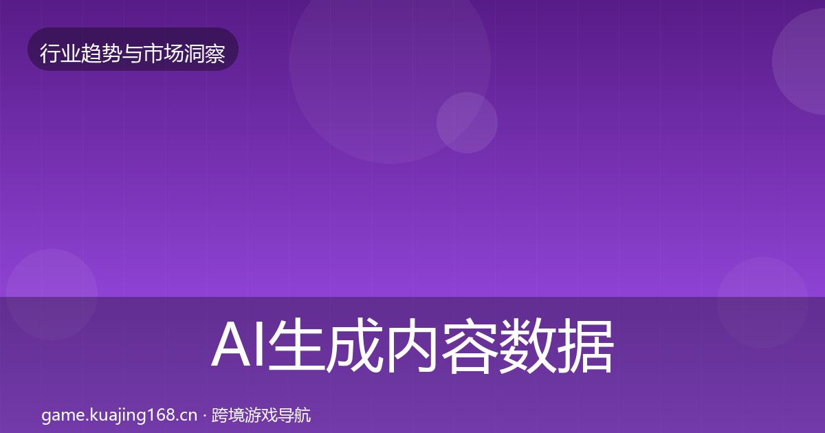 AI生成内容机会分析入门到进阶·第256篇