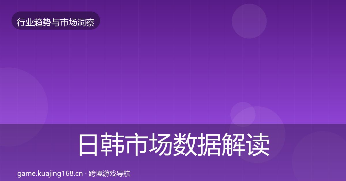 日韩市场机会分析要点梳理·第259篇