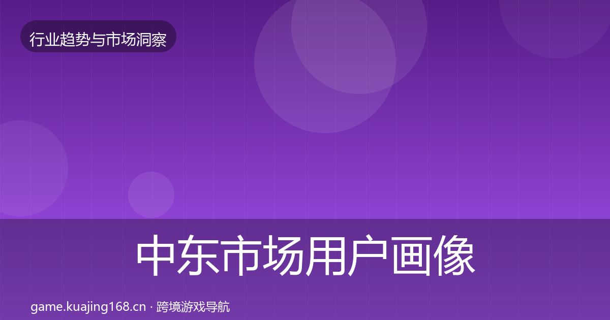 中东市场增长预测入门到进阶·第273篇