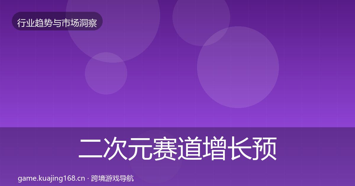 二次元赛道投资风向实践指南·第277篇