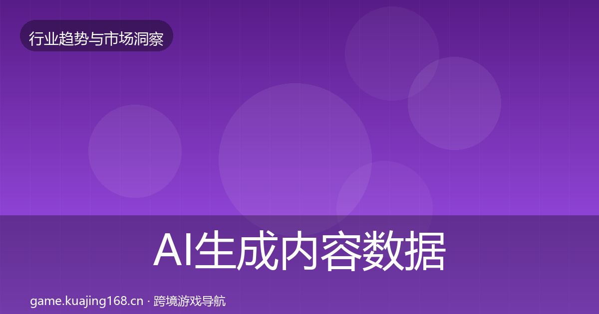 AI生成内容机会分析入门到进阶·第296篇