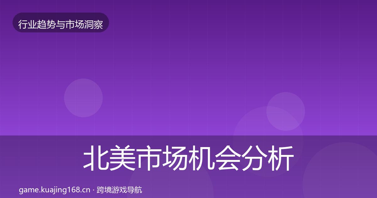 北美市场格局研判实践指南·第304篇