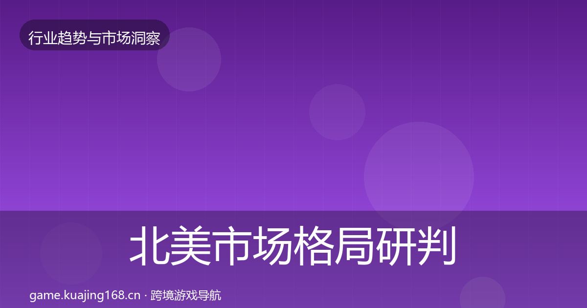 北美市场用户画像实践指南·第309篇