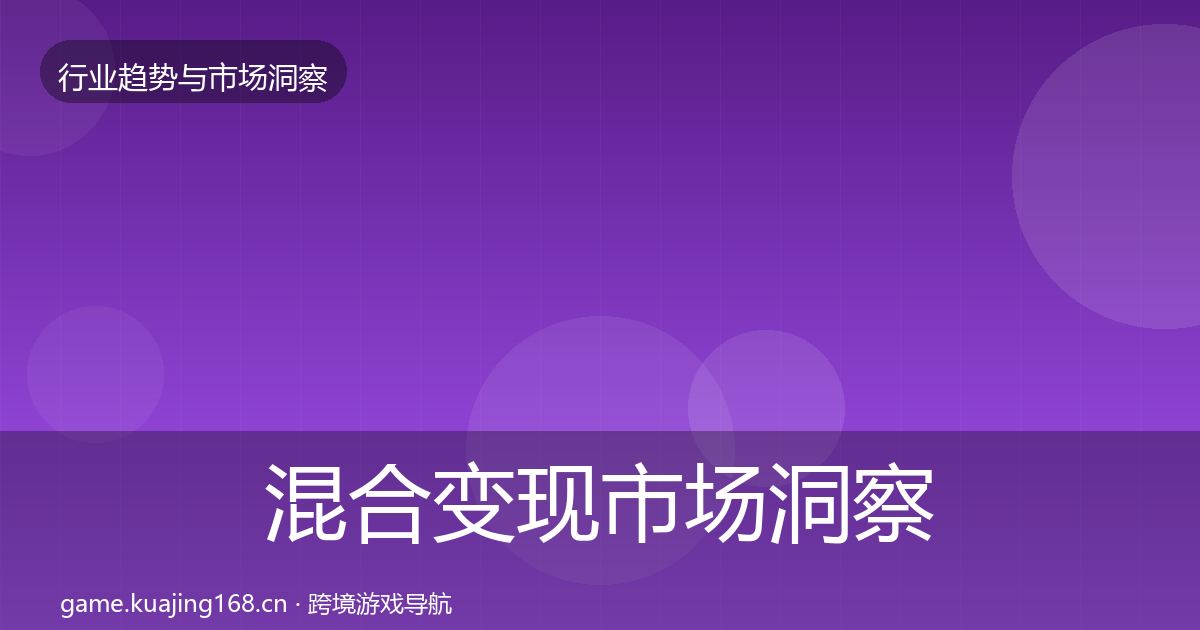 混合变现市场洞察全攻略·第325篇