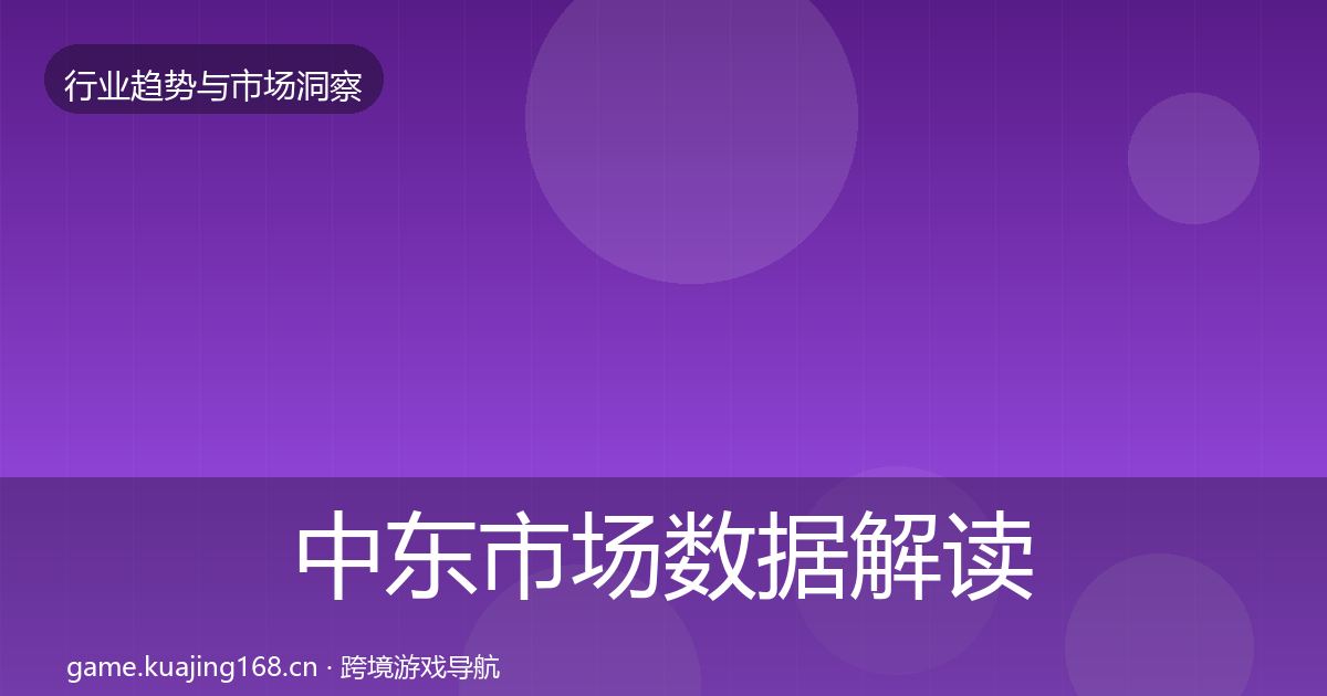 中东市场数据解读入门到进阶·第333篇