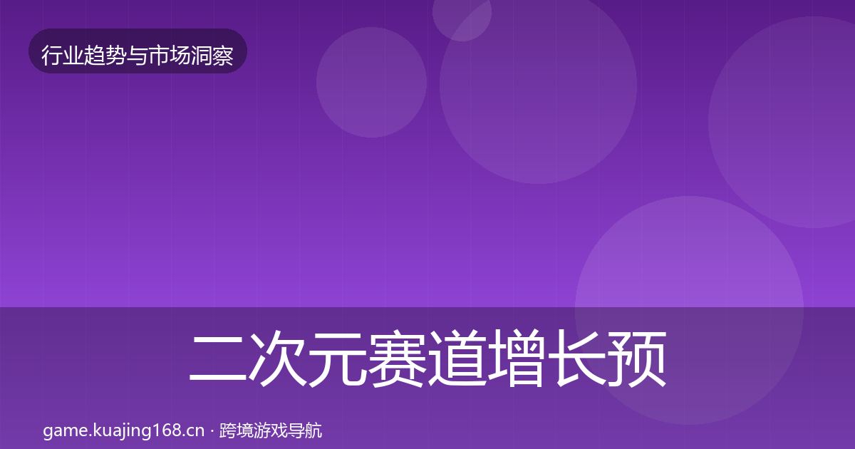 二次元赛道增长预测实践指南·第352篇