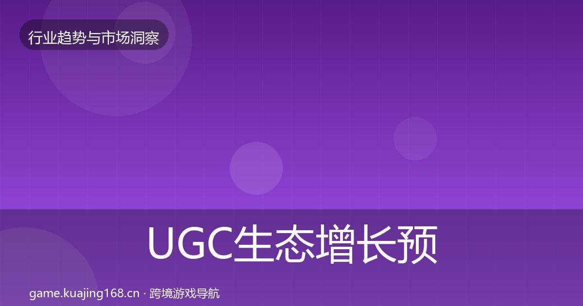 UGC生态增长预测实践指南·第355篇