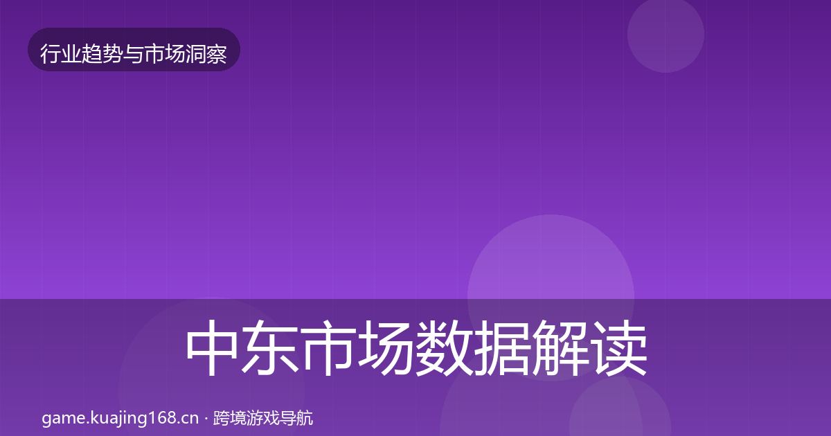 中东市场数据解读入门到进阶·第373篇