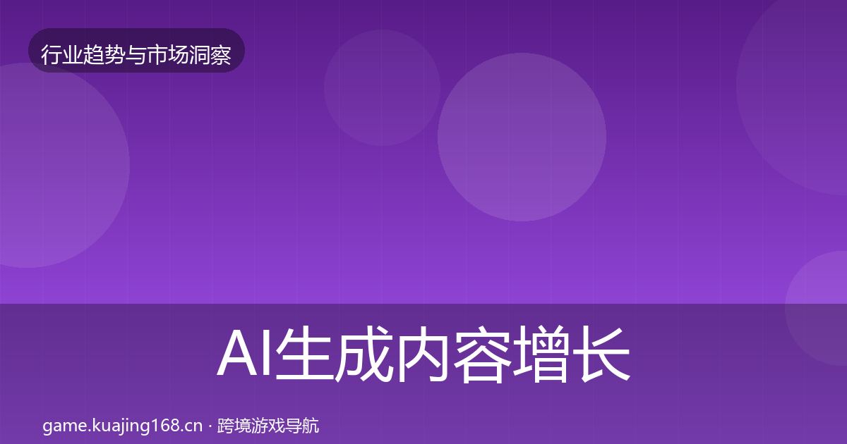 AI生成内容增长预测入门到进阶·第391篇