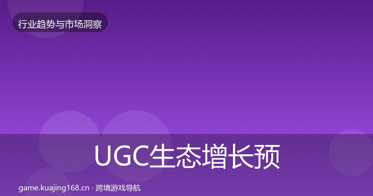 UGC生态增长预测实践指南·第395篇