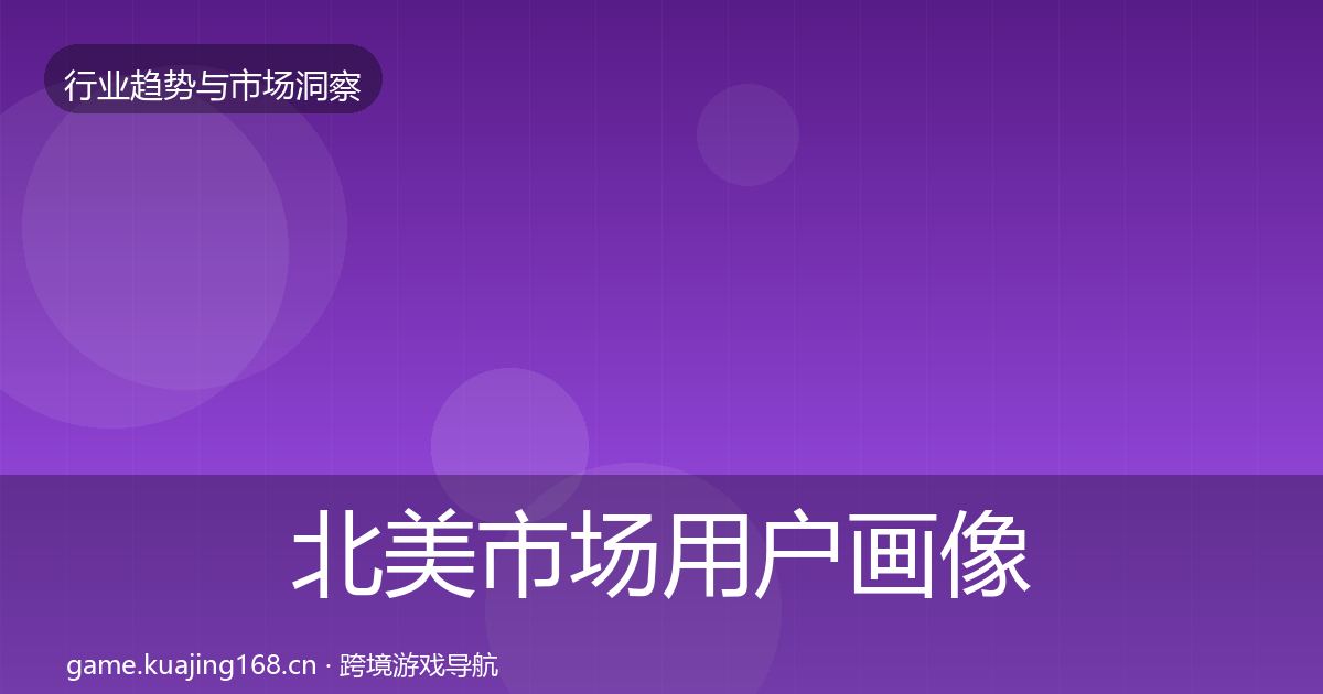 北美市场用户画像实践指南·第429篇