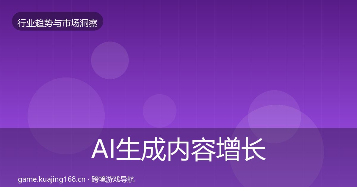 AI生成内容增长预测入门到进阶·第431篇