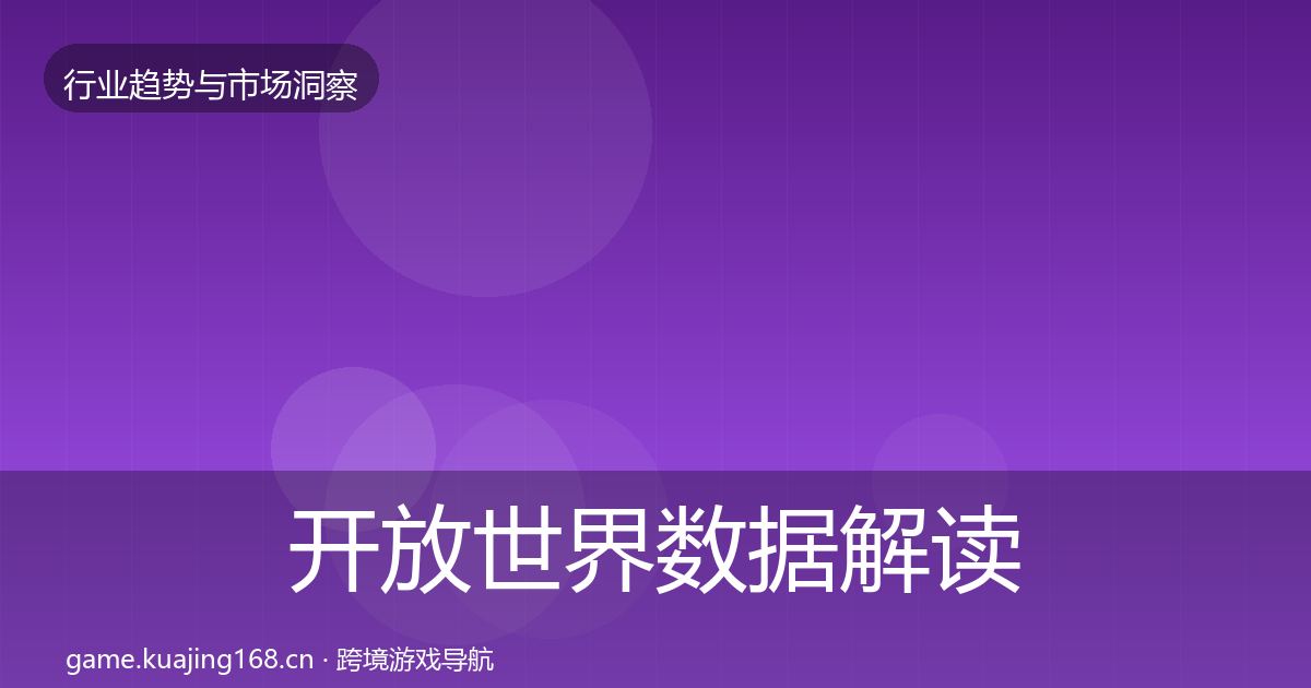 开放世界数据解读全攻略·第573篇