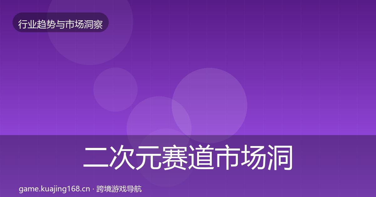 二次元赛道市场洞察实践指南·第642篇